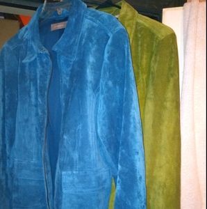 Pair of Liz Claiborne Casual dress coats